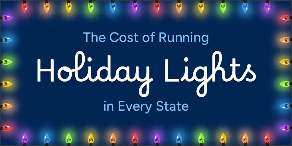 Featured image for blog on holiday lights costs in every U.S. state